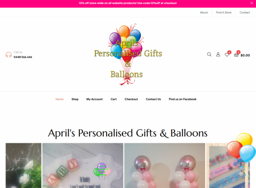 Aprils Personalised Gifts